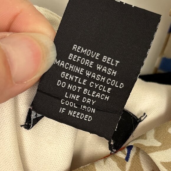 Teeze Me Fit & Flare Sleeveless Dress Juniors Size 7 Beige Whimsical Bird Print - Picture 12 of 16